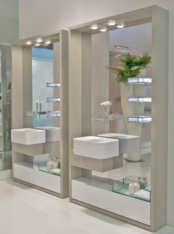 leuchten-für-spiegel-im-modernen-badezimmer-helle gestaltung