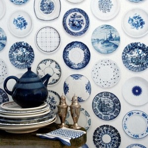 Klassisches Porzellan in Blau und Weiß als Dekoration zu Hause!