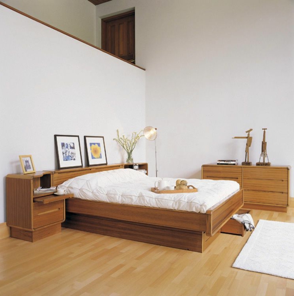 skandinavische-betten-super-schöne-schlafzimmer-gestaltung-wände in weiß