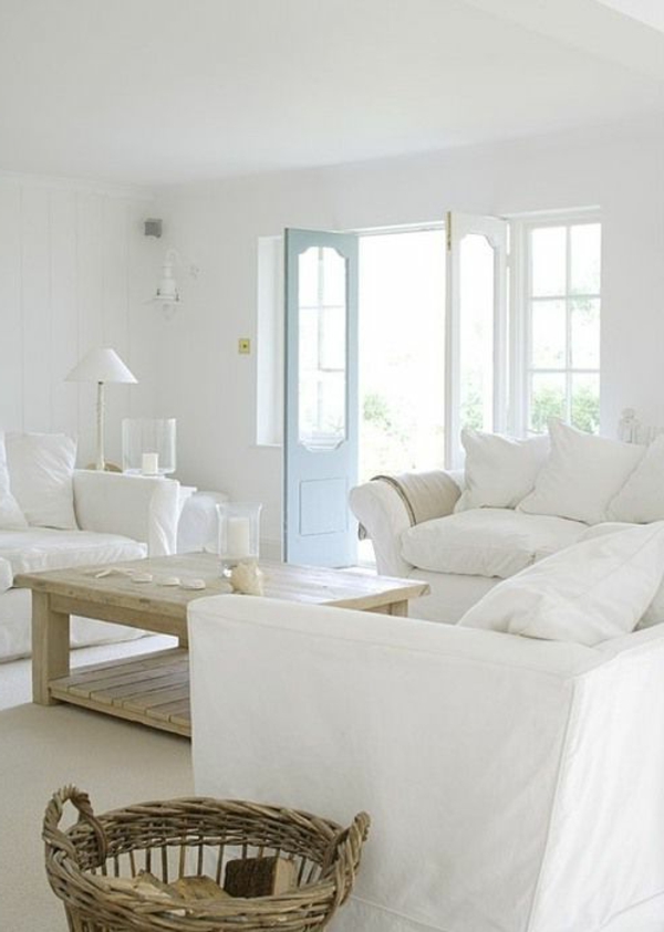 weiße-farbe-wohnzimmer-korb