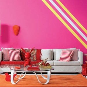 Pinke Wandfarbe - 31 super Beispiele!