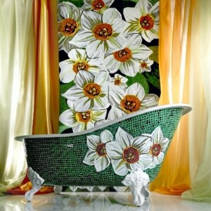 Luxuriöses Bad mit Mosaikfliesen? Sehen wir mal!