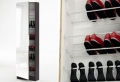Schuhschrank mit Spiegelfront für eine schicke Flur – Gestaltung