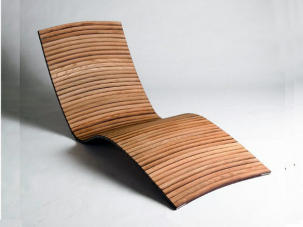 Holz-Lounge-Terrassenmöbel-Designidee