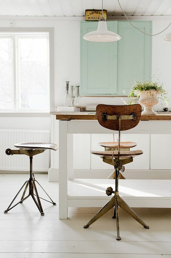 Küchenmöbel-in-Vintage-Stil-Stühle-Ideen