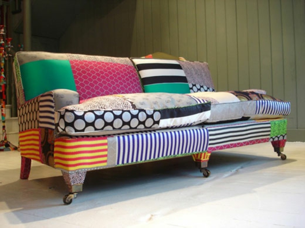 Möbel-Vintage-Retro-Sofa-Patchwork