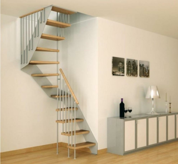 Treppen-Ideens-kleine-Räume-Wohnidee