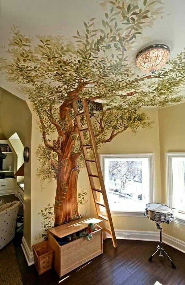 Wandbild-Baum-kreative-Wandgestaltung