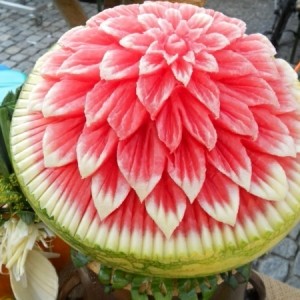 Wassermelone schnitzen - kreative Ideen!