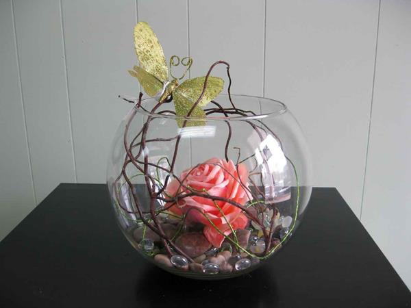 einzigartige-Dekoration-im-Glas-Rose-Glas-Deko