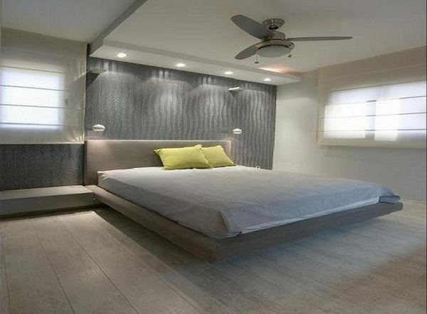 modernes-Schlafzimmer-mit-schwebendem-Bett