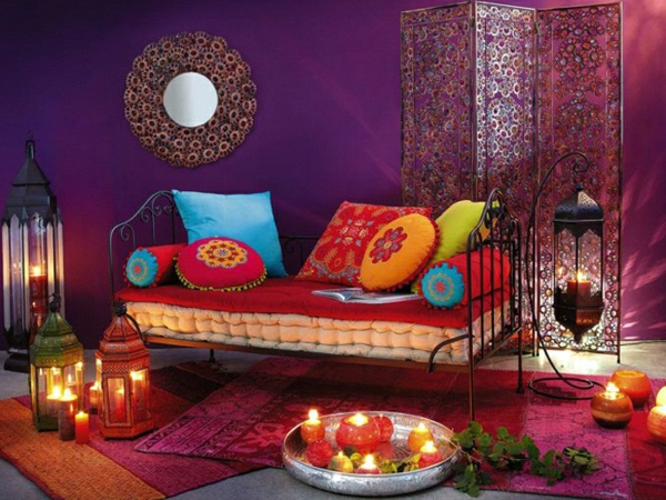 orientalische-dekoration-für-wohnzimmer-bunte-farben