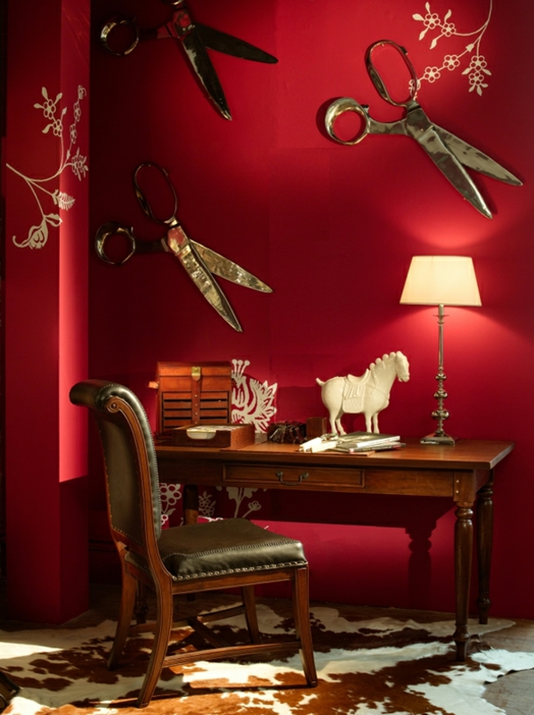 orientalische-dekoration-für-wohnzimmer-rote-farben