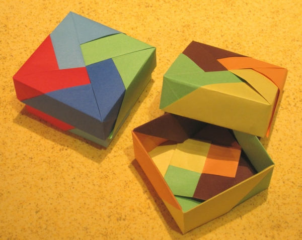 Origami Schachteln Basteln Eine Prima Idee Archzine Net