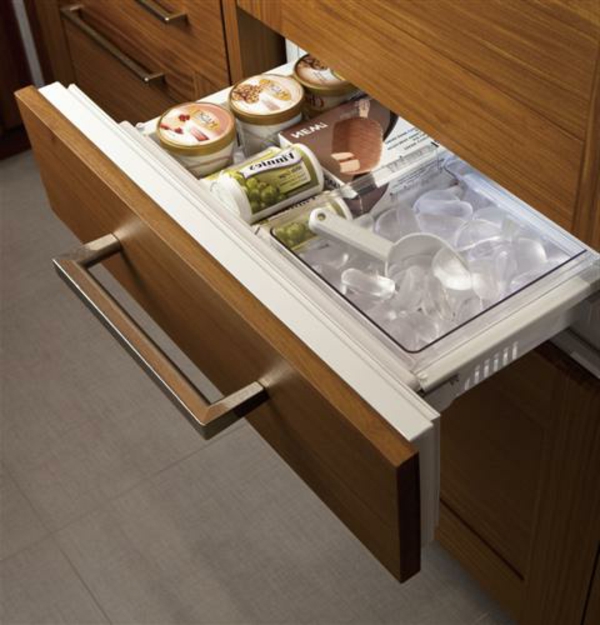 praktischer-Kühlschränke-mit-Schubladen-Gefrierschrank-Küche