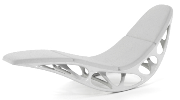 relax-liegestuhl-weiße-farbe - modernes design