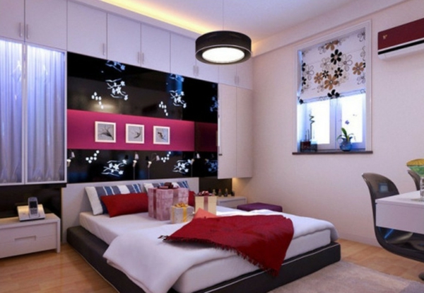 romantisches-schlafzimmer-wohnung-dekorieren