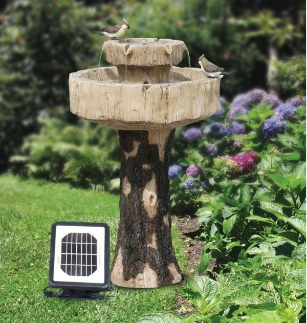 Solar Springbrunnen für den Garten