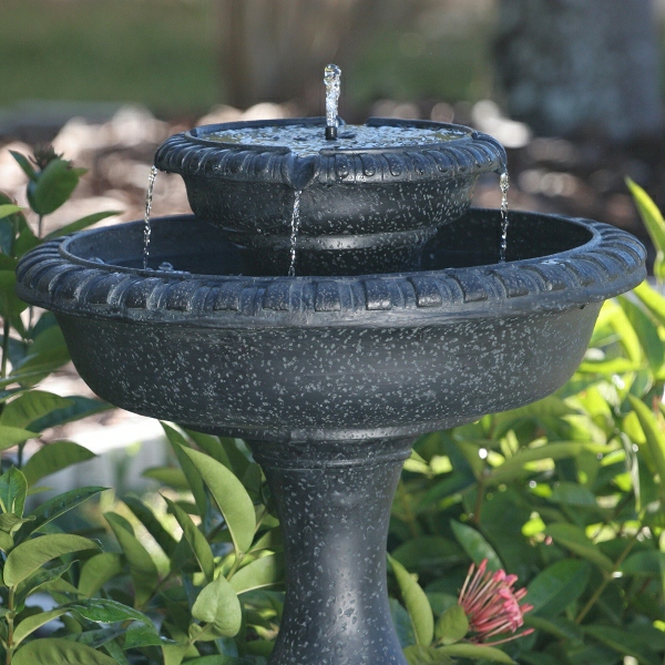 solarbrunnen für den garten