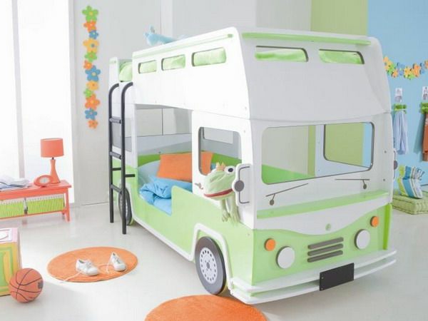 Außergewöhnliche-Betten-für-Kinder-Bus-Design-Idee