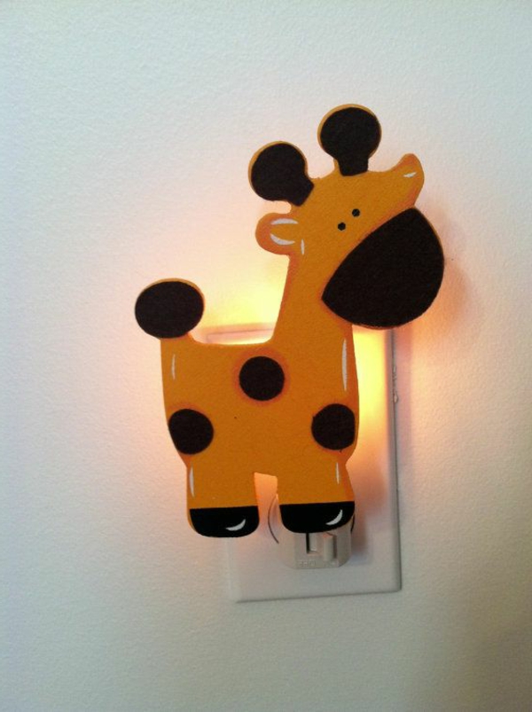 Nachtlampe-für-Kinderzimmer-Giraffe-idee