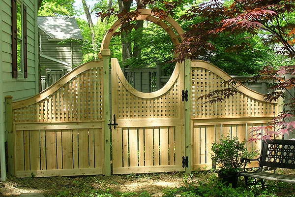 Gartenzaun aus Holz - tolle Ideen - Archzine.net