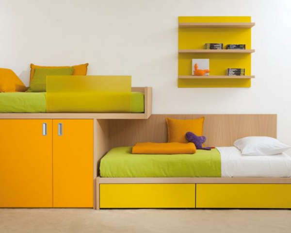 moderne-Kinderzimmermöbel-Betten-Design-Ideen