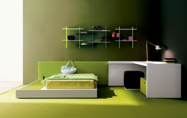 moderner-Teppich-in-Grün-Idee