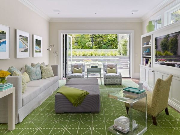modernes--wohnzimmer--grüner-toller-teppich