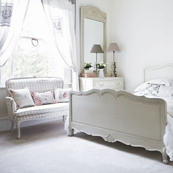 originelle-wohnideen-für-schlafzimmer-weiße-farbe