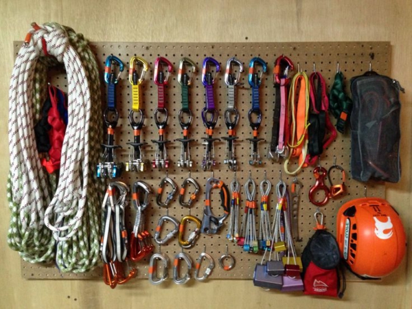  kletterausrüstung, lagerung und pflege 