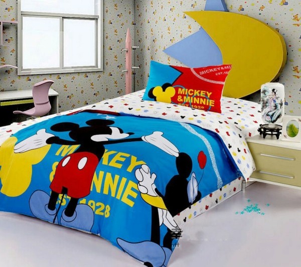 Bettwäsche-Mickey-Mouse-Disney-Idee-Mickey Mouse Bettwäsche