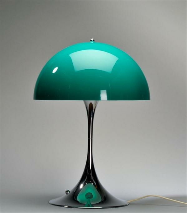 Designer-Tischleuchte-in-Grün-Idee