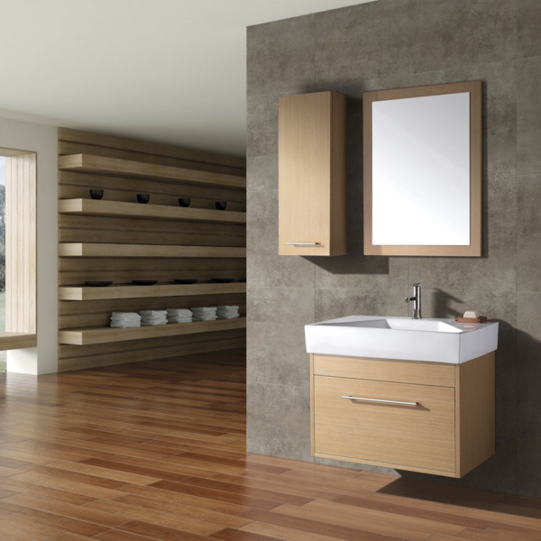Hängeschrank-Badezimmer-Holzmöbel-Interior-Design-Idee-Hängeschrank-Badezimmer