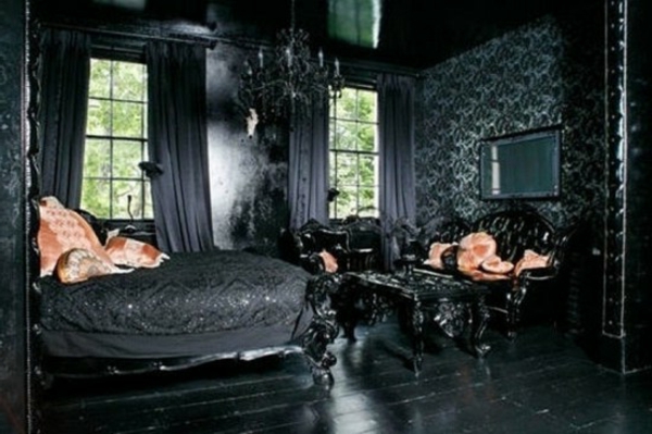 auffälliges-gothic-schlafzimmer