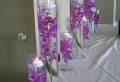 Tischdeko zur Hochzeit in lila Farbe – 34 Bilder!