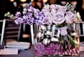Tischdeko zur Hochzeit in lila Farbe – 34 Bilder!