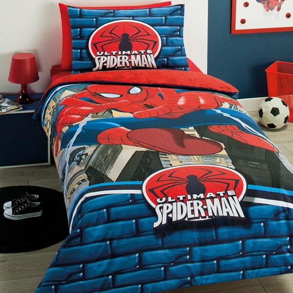 fantastische-Spiderman-Bettwäsche-Superhero--Superhero- Movie-Bettwäsche