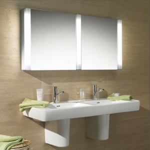 Badezimmer Spiegelschrank mit Beleuchtung - schöne Ideen!