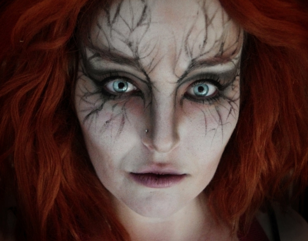 halloween-make-up-ideen-hexe-interessanter-look