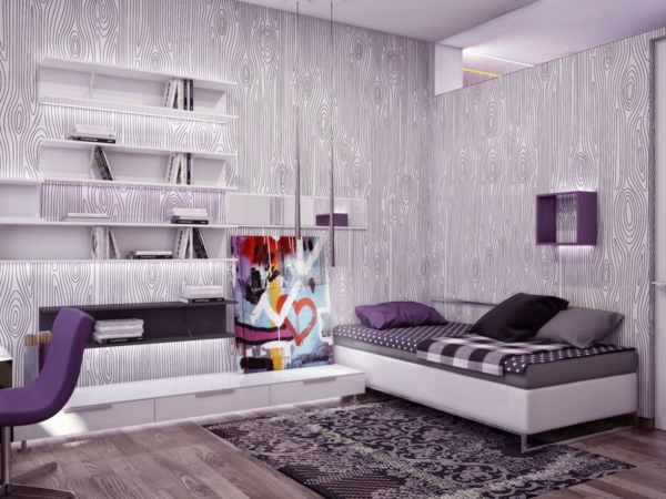 lila-farbgestaltung-für-schlafzimmer