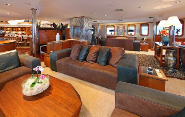 luxus yachten-schöne-innengestaltung