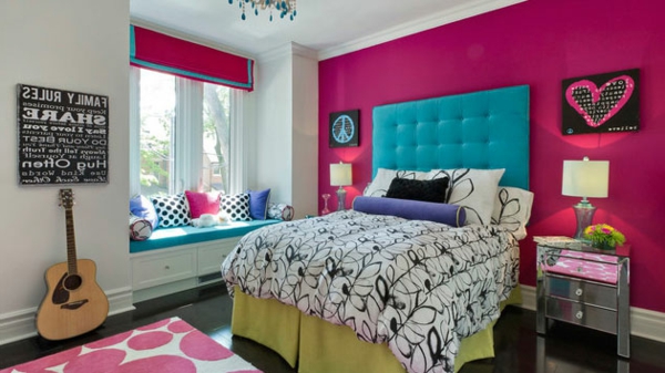 rosa-Schlafzimmer-Design-Idee
