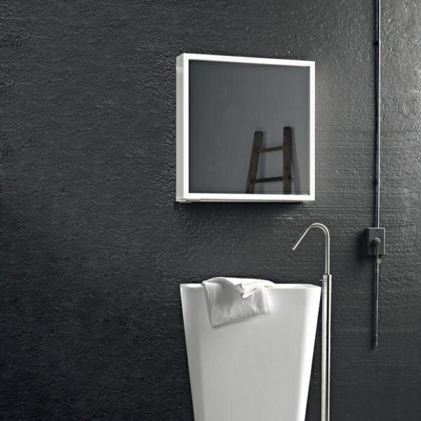 schlichtes-design-ideen-für-spiegelschrank-im-badezimmer-weißes-waschbecken