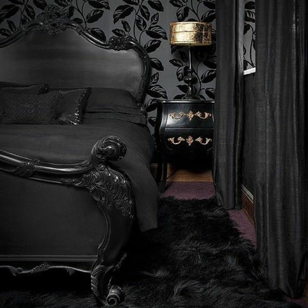 schwarzes-schickes-gothic-schlafzimmer