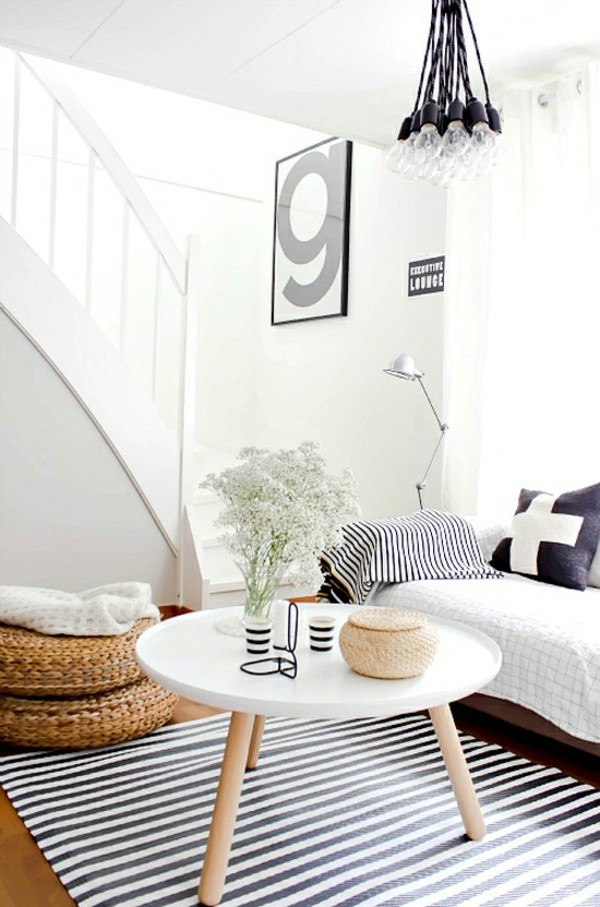 skandinavisches-appartement-einrichten-runder-weißer-nesttisch