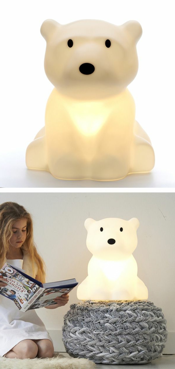 süße-Lampen-für-Kinderzimmer-Bär-Ideen