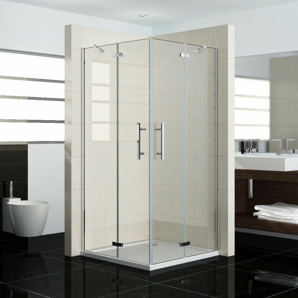 weiße-Duschkabinen-für-Badezimmer-