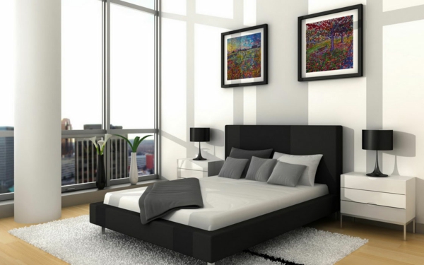wunderbare-Wandgestaltung-Schlafzimmer-Wandbilder