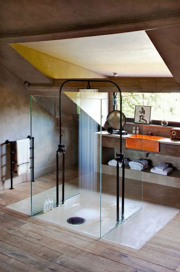 Design-für-ein- modernes-Badezimmer-Ideen-originelle-Duschkabine